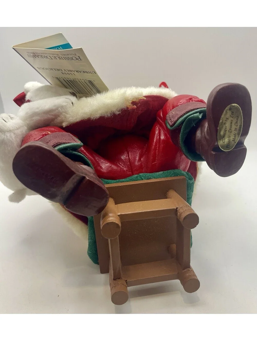 Clothtique Possible Dreams Santa Claus Unbearably Delicious #15098  Polar Bear